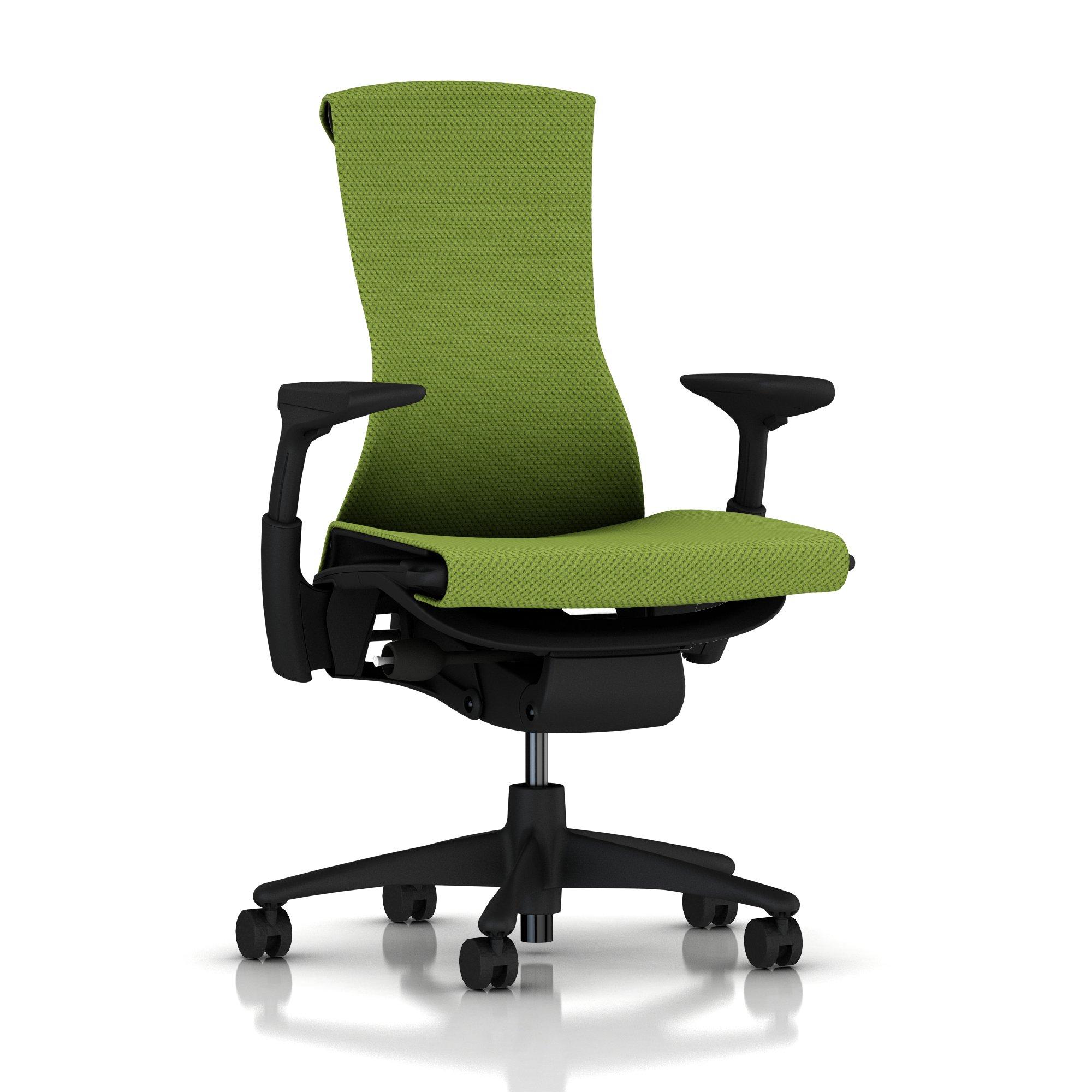Embody Chair Green Apple Balance with Graphite Frame