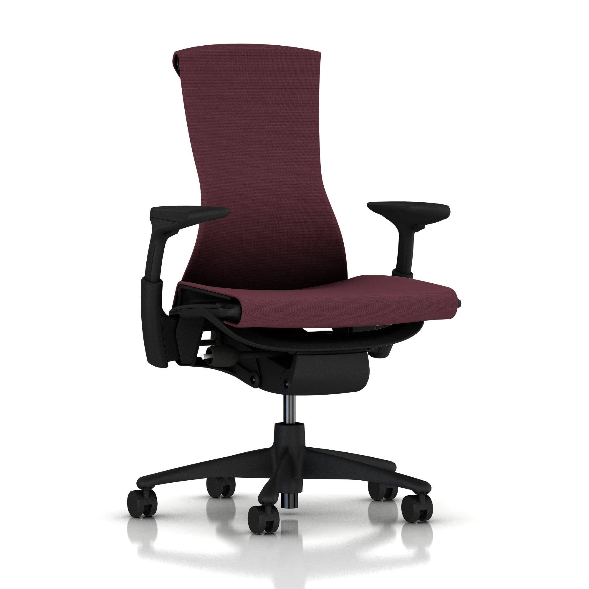 Embody Chair Mulberry Rhythm with Graphite Frame by Herman Miller