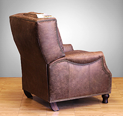 Barcalounger Ashton II Recliner Chair Brown Leather