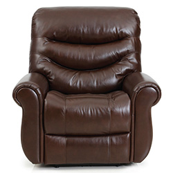 Barcalounger Dandridge II Recliner Yadkin Bark Leather Chair