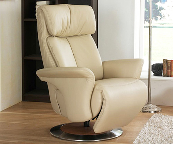 Himolla Sinatra Leather ZeroStress Integrated Recliner Chair