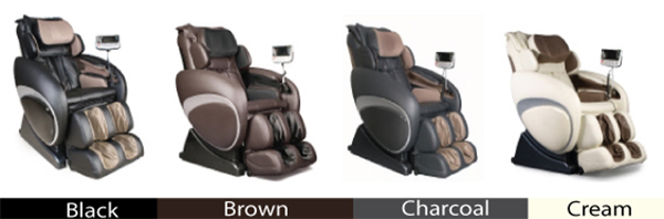 Osaki OS-4000T Executive Zero Gravity Massage Chair Recliner Colors