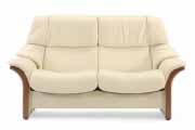 Stressless Granada 2 Seat LoveSeat High Back Leather Sofa Ergonomic Couch by Ekornes