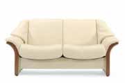 Stressless Granada 2 Seat LoveSeat Low Back Leather Sofa Ergonomic Couch by Ekornes