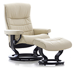 Stressless Nordic Recliner Chair and Ottoman