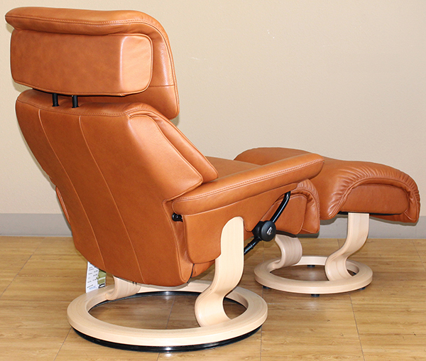 Stressless Dream Royalin TigerEye Leather Recliner Chair by Ekornes